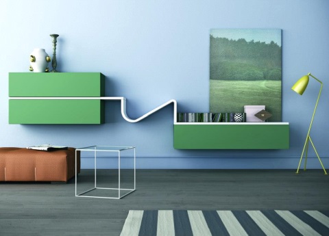 Novamobili Wave Wall Unit 218