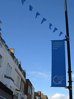 Blue skies in Chelsea