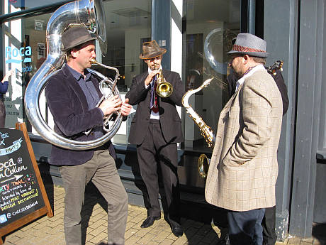 The Chelsea Design Quarter Dixie Jazz band