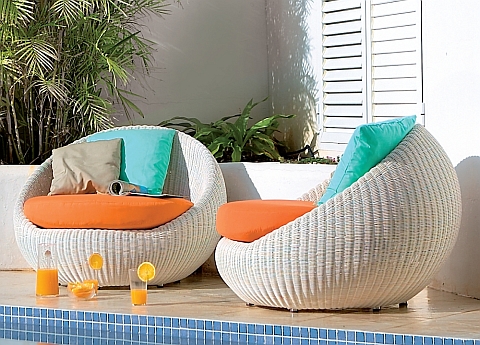 The Bubble garden chairs