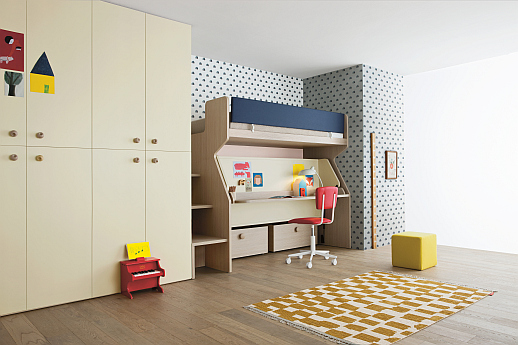 Tippy bunk bed