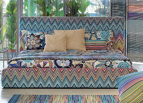 Missoni Home Furniture Screen high bed