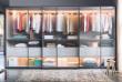 Layer Reeded Glass Sliding Door Wardrobe