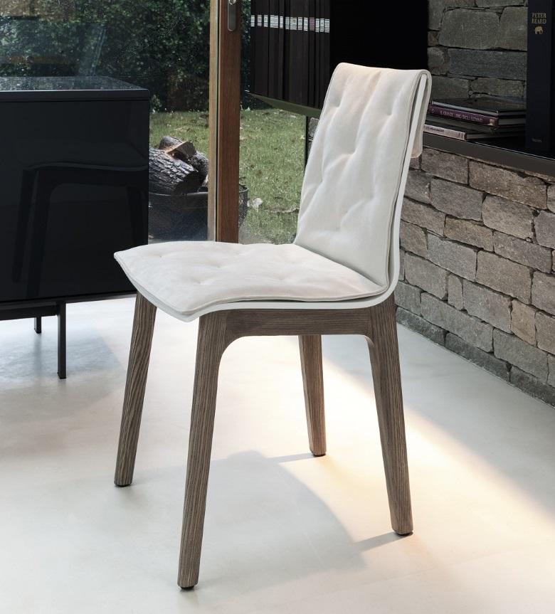 Bontempi Alfa Upholstered Dining Chair