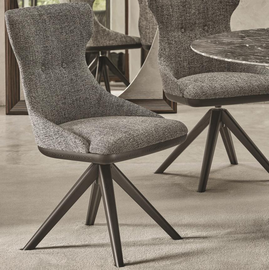 Porada Andy Dining Chair with Swivel Base