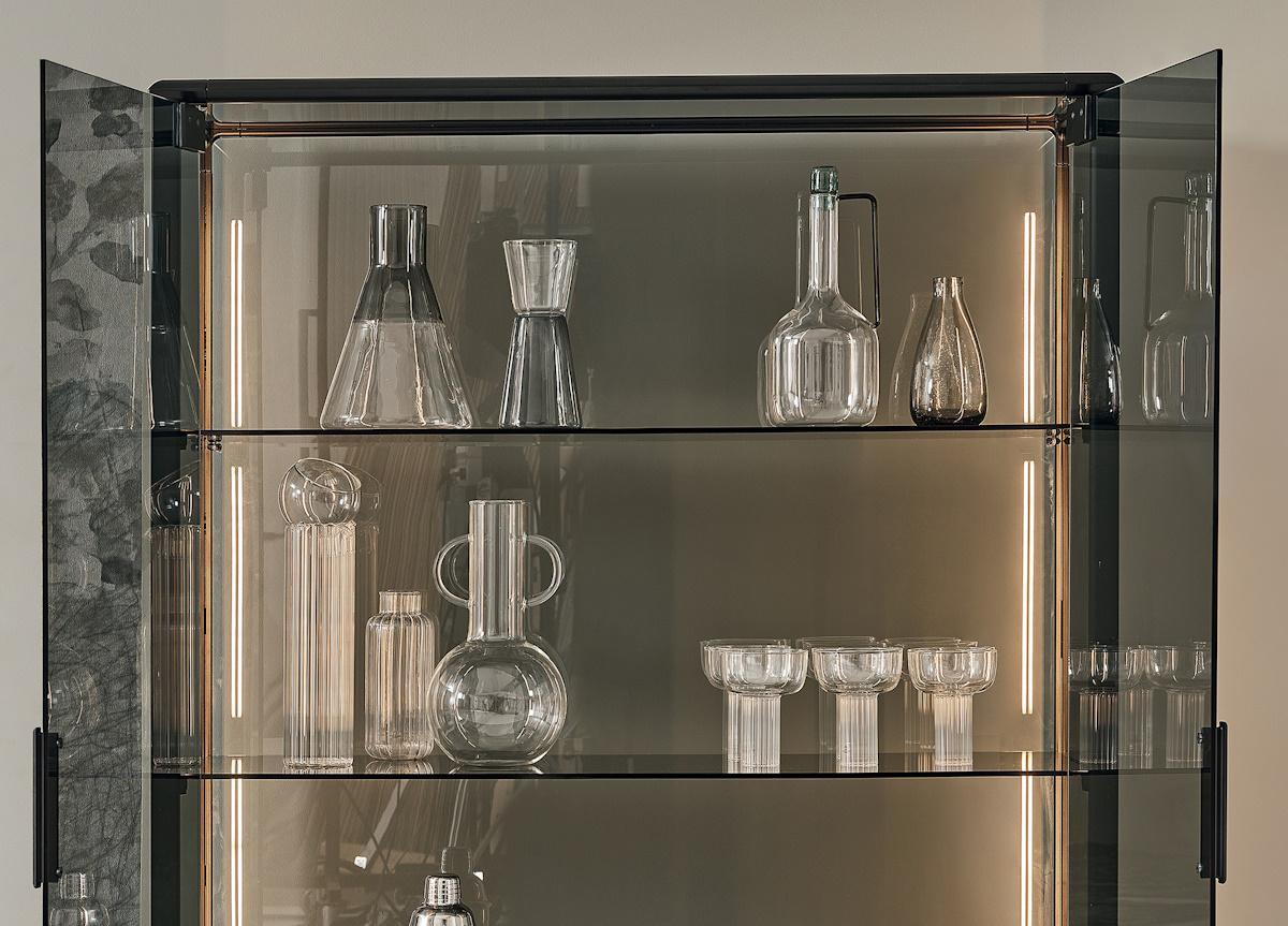 Bontempi Audrey Glass Cabinet