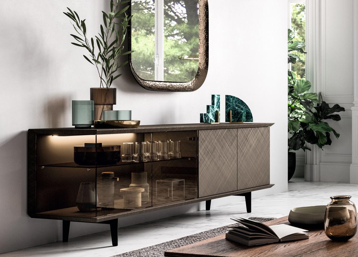 Ozzio Brera Vetro Sideboard