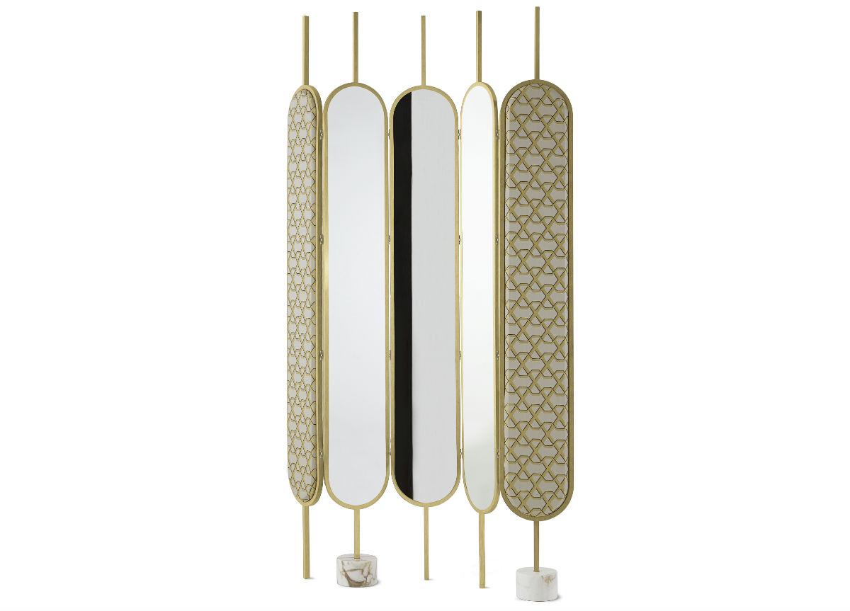 Gallotti & Radice Chloe Mirrored Screen