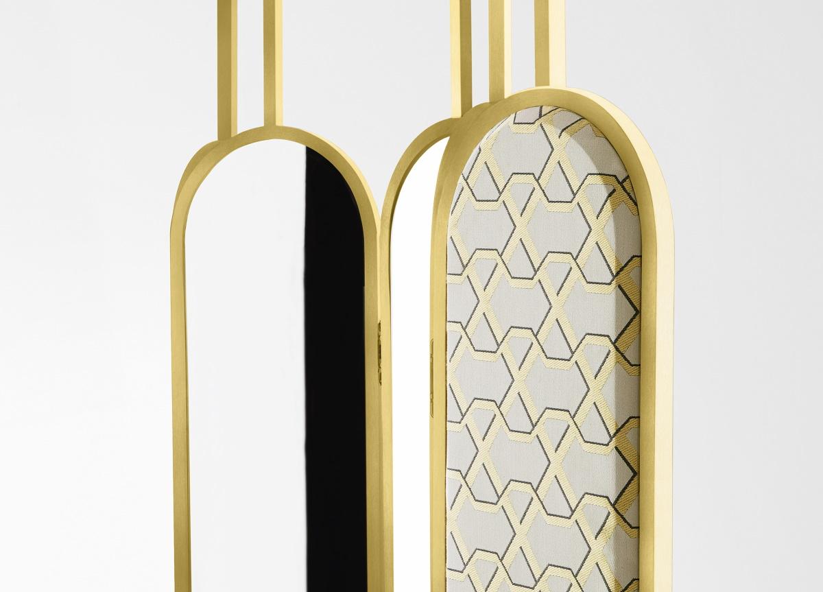 Gallotti & Radice Chloe Mirrored Screen