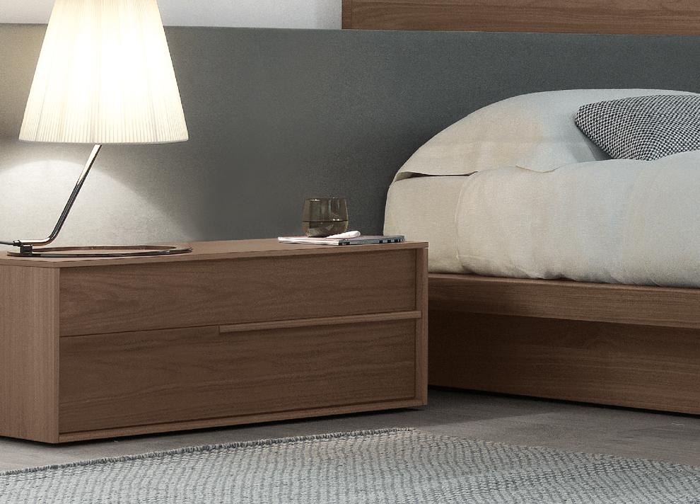 Jesse Feel Bedside Cabinet In Wood - Now Discontinued