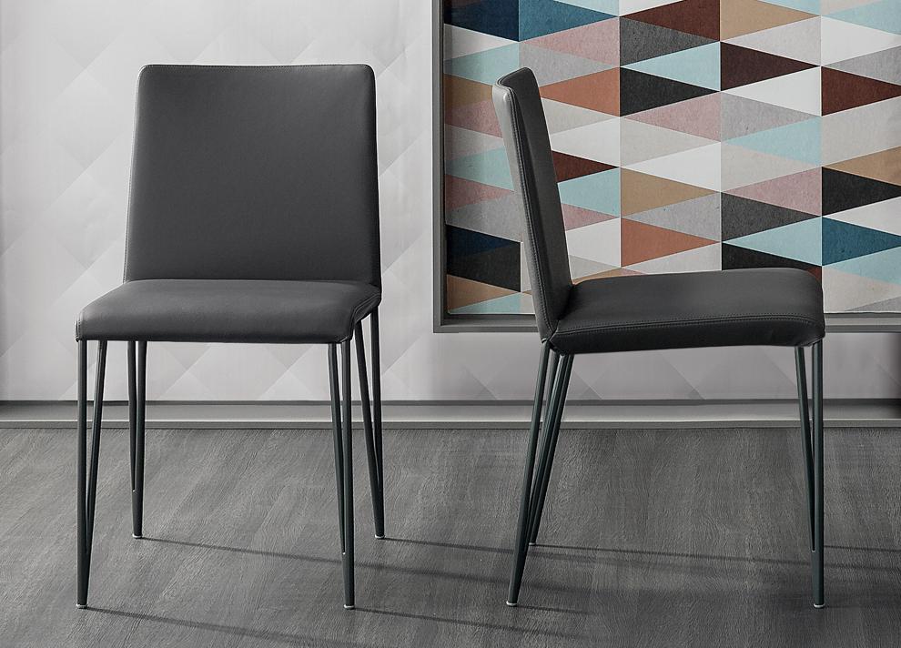 Bonaldo Filly Dining Chair (Metal Legs)