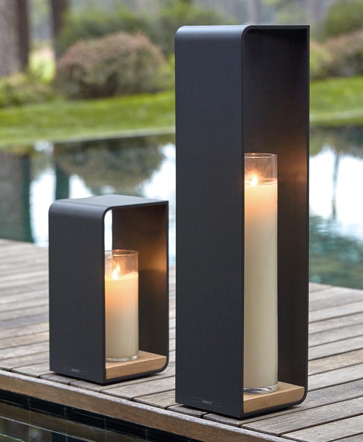 Manutti Flame Garden Candle Holder With Candle - NOW DISCONTINUED