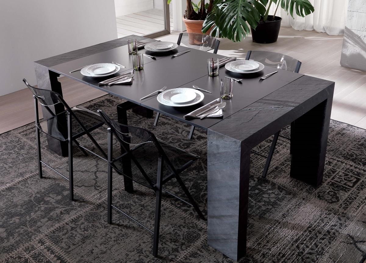 Ozzio Glass Extending Console/Dining Table - Now Discontinued