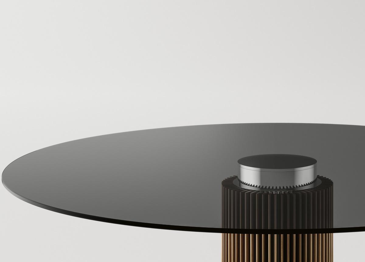 Tonelli Hybrid Glass Dining Table