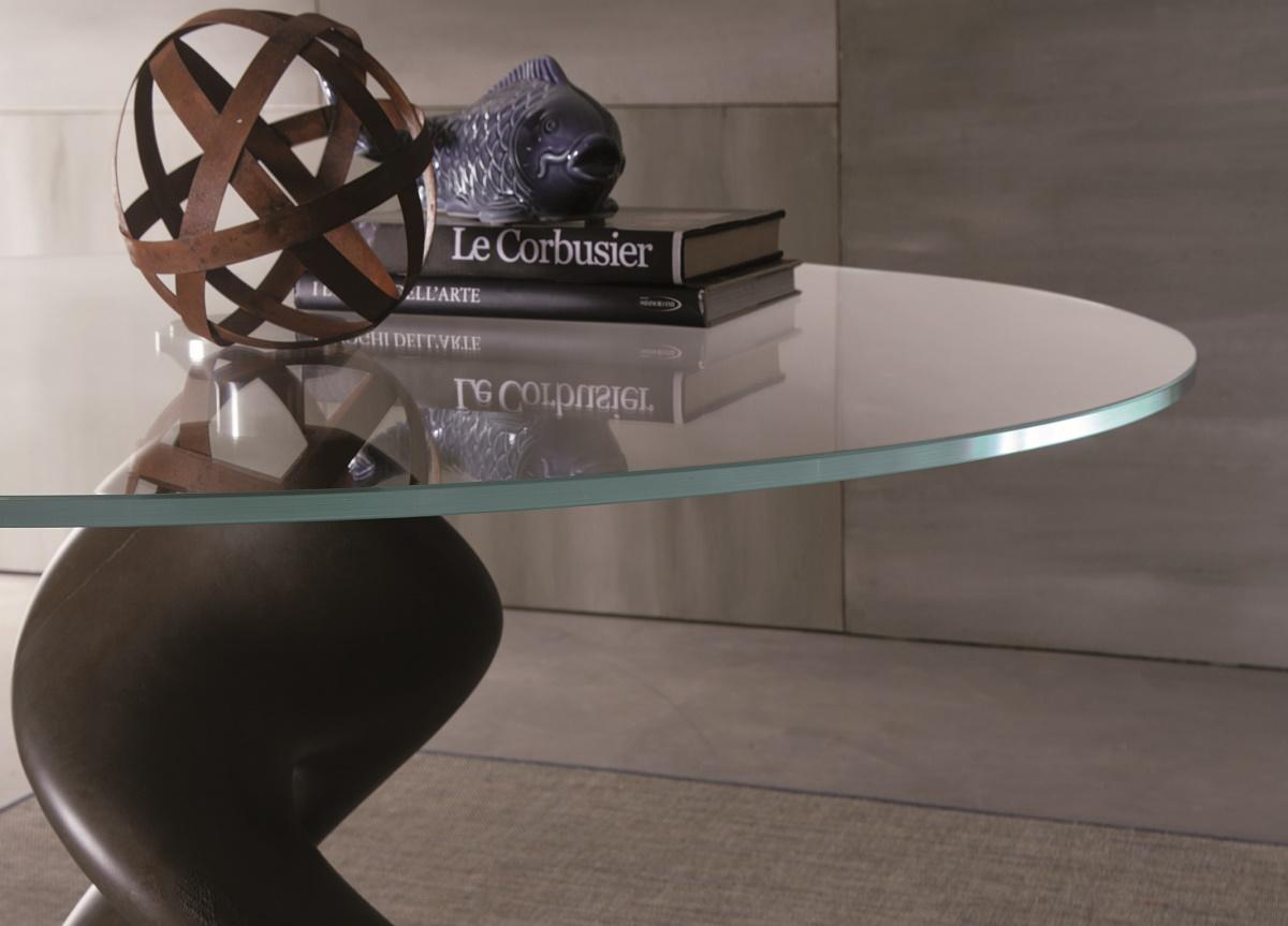 Ozzio Liquid Round Dining Table - Now Discontinued