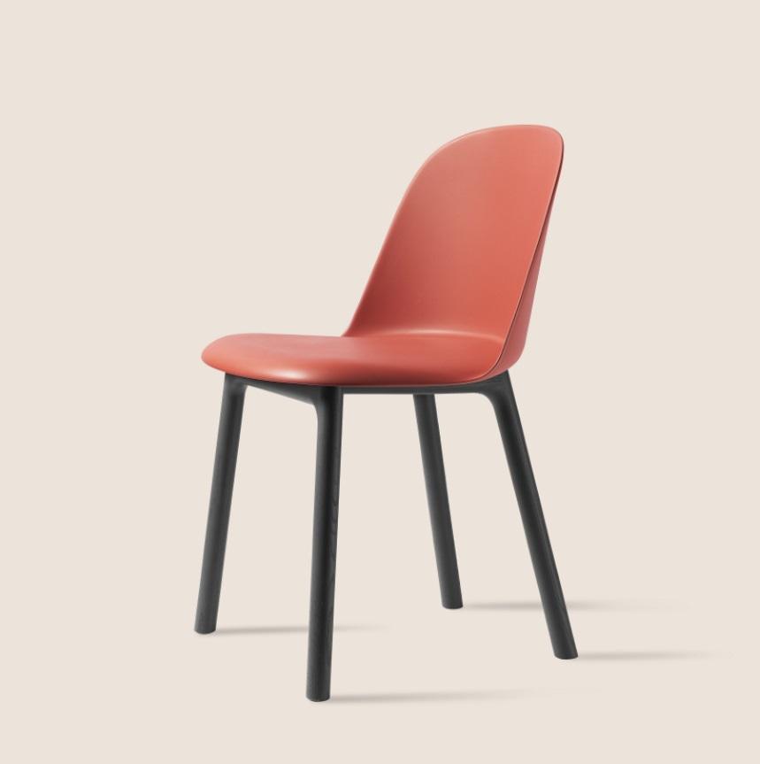 Miniforms Mariolina Dining Chair with Ash Legs