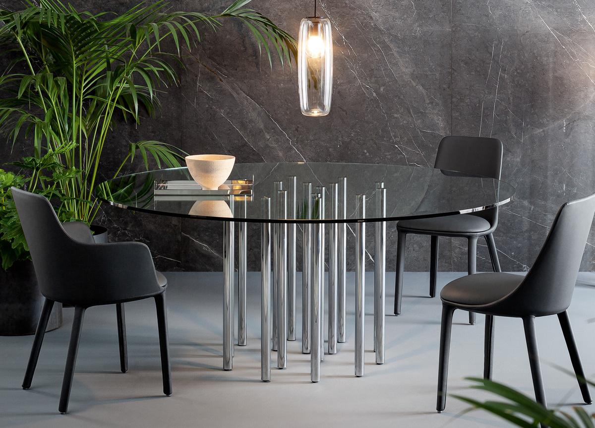 Bonaldo Mille Round Dining Table