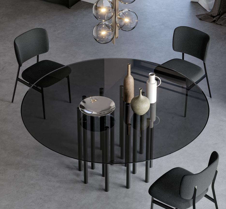 Bonaldo Mille Round Dining Table