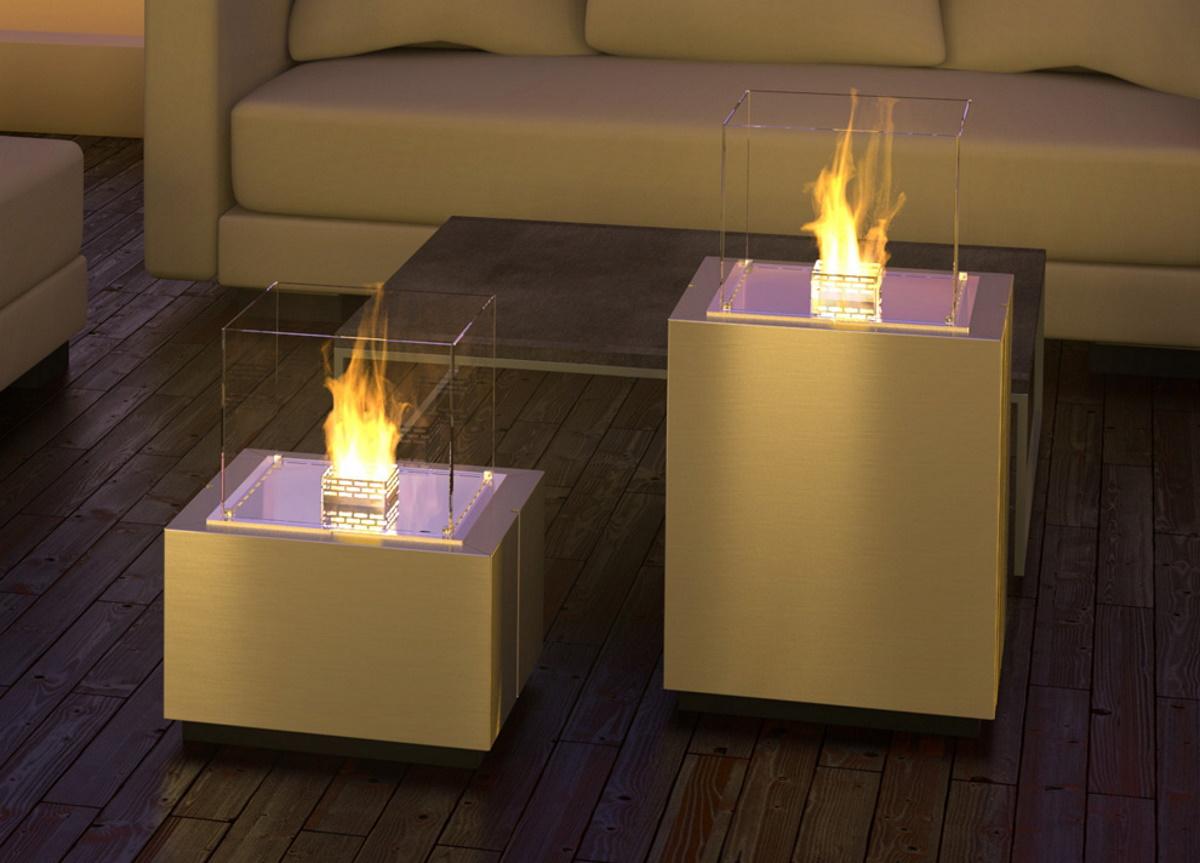 Decoflame Monaco Square Indoor/Outdoor Bioethanol Fire