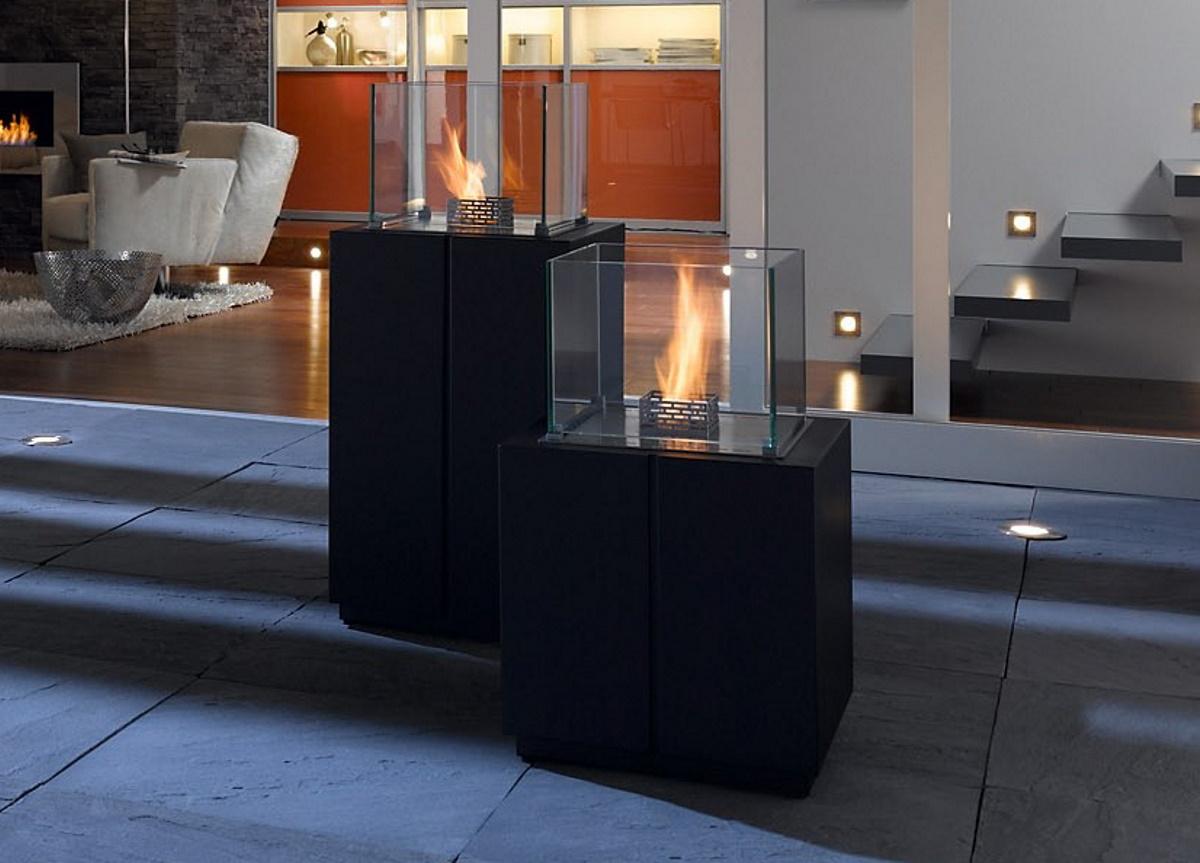 Decoflame Monaco Square Indoor/Outdoor Bioethanol Fire