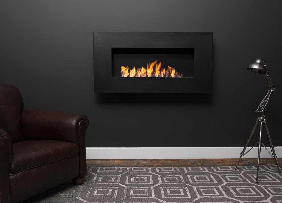 Nero Wall Mounted Bio Ethanol Fire