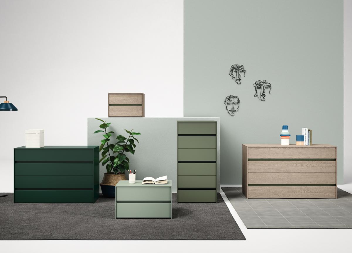 Novamobili Pitagora Tall Chest of Drawers