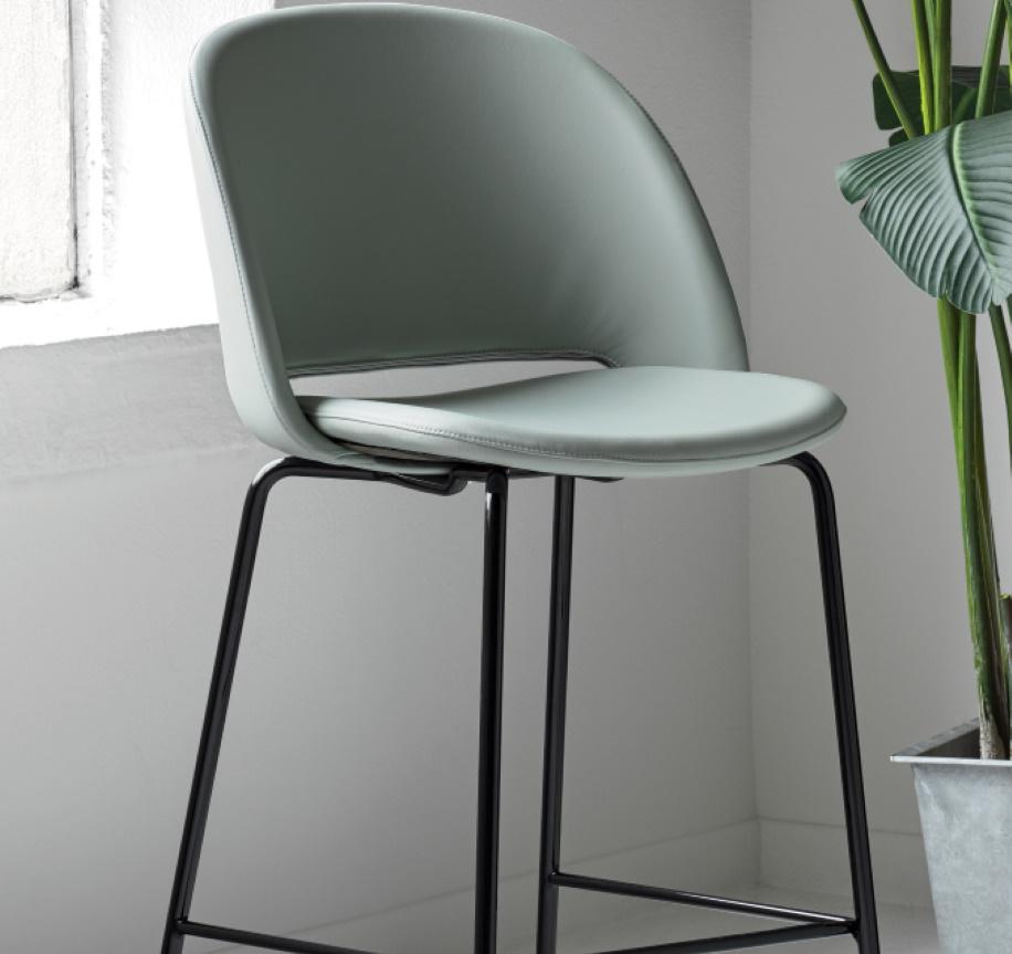 Bontempi Polo Upholstered Bar Stool