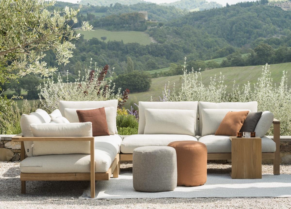 Tribu Pure Corner Garden Sofa