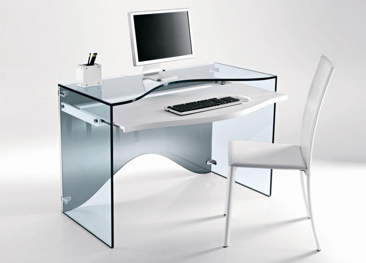 Tonelli Strata Glass Desk - Now Discontinued