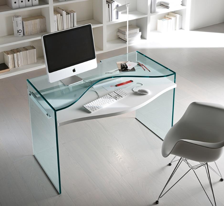 Tonelli Strata Glass Desk - Now Discontinued