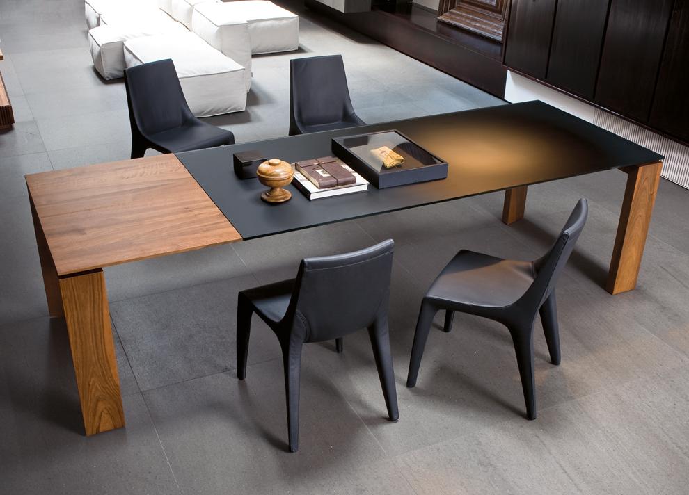 Bonaldo Twice Extending Dining Table - Wood - Now Discontinued