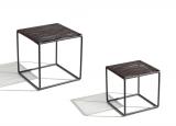 Missoni Home Cordula Leather Side Tables - Now Discontinued