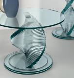 Tonelli Elica Glass Coffee Table