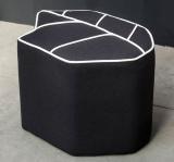 Design By Nico Leaf Stool With Contrasting Piping
