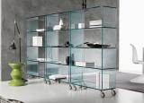 Tonelli Libreria Glass Shelving Unit - Now Discontinued