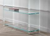 Tonelli Quiller Glass Bookcase