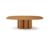 Saba Teatro Magico Dining Table in Glass