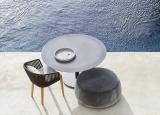 Tribu T-Table Round Garden Dining Table