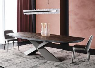 Cattelan Italia Tyron Wood Table