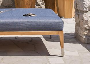 Smania Amalfi Garden Footstool