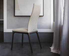 Cattelan Italia Arcadia Couture High Back Dining Chair