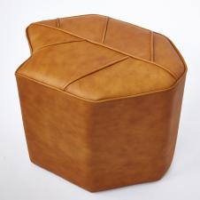Design By Nico Leaf Stool in Leather