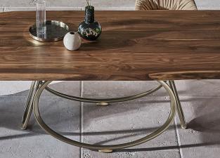 Bontempi Louis Dining Table in Wood