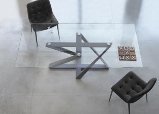 Bontempi Millennium Glass Dining Table