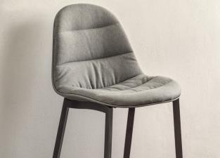 Bontempi Mood Upholstered Bar Stool