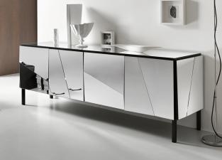 Tonelli Psiche Glass Sideboard