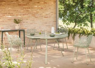 Radice Quadra Round Garden Table