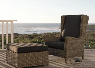 Manutti San Diego High Back Garden Armchair