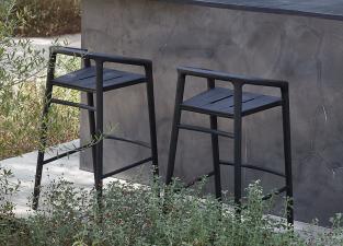 Manutti Solid Garden Bar Stool