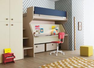 Battistella Tippy Bunk Bed and Desk